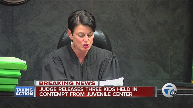 Judge releases kids from juvenile center