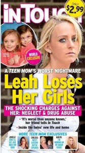 leah on cover of in touch magazine 
